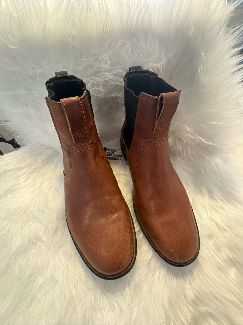 Men's Brown Leather Chukka Boots - Versatile Pull-On Style